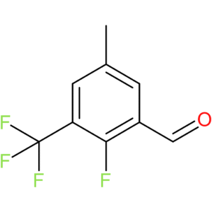 2-fluoro-5-methyl-3-(trifluoromethyl)benzaldehyde