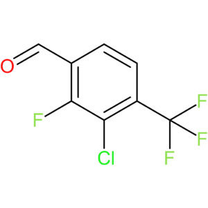 3-chloro-2-fluoro-4-(trifluoromethyl)benzaldehyde