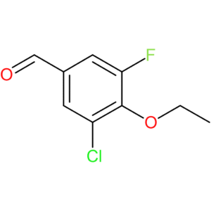 3-chloro-4-ethoxy-5-fluorobenzaldehyde