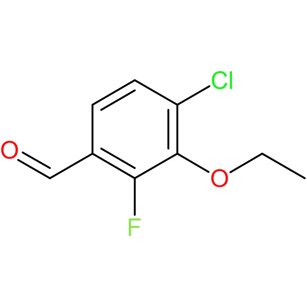 4-chloro-3-ethoxy-2-fluorobenzaldehyde