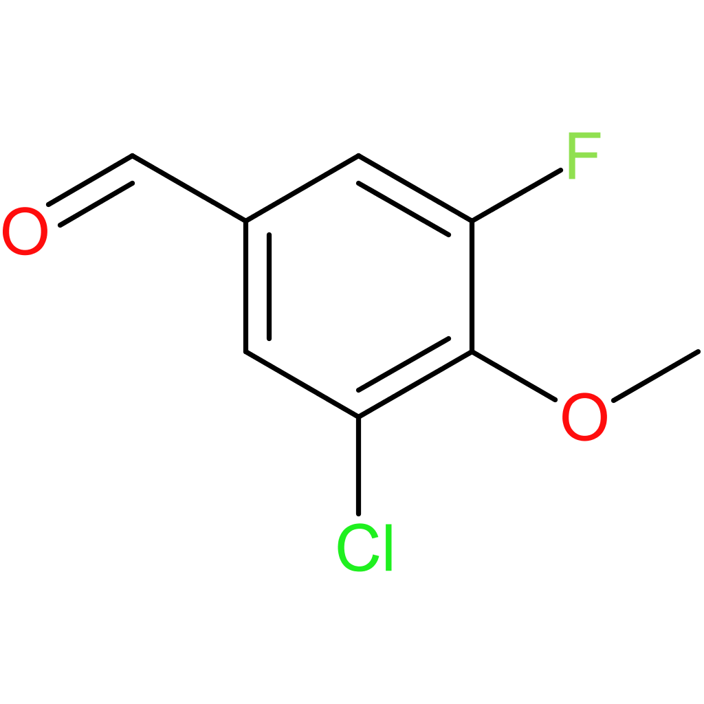 3-chloro-5-fluoro-4-methoxybenzaldehyde