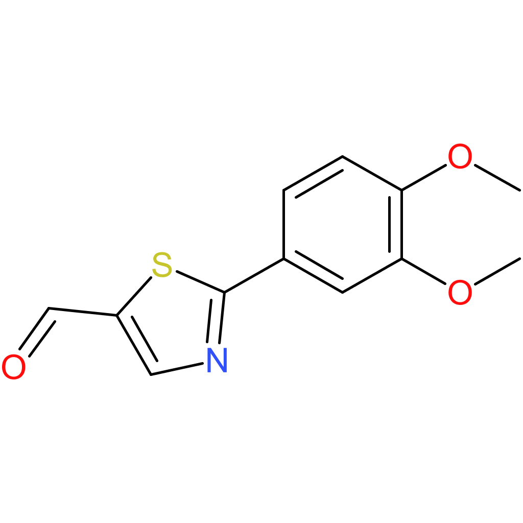 2-(3,4-dimethoxyphenyl)thiazole-5-carbaldehyde