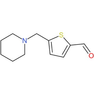 5-(piperidin-1-ylmethyl)thiophene-2-carbaldehyde