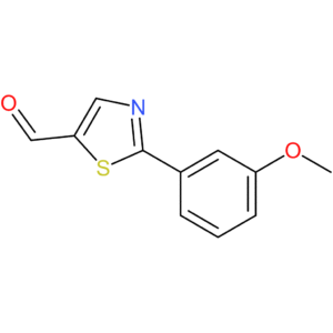 2-(3-methoxyphenyl)thiazole-5-carbaldehyde