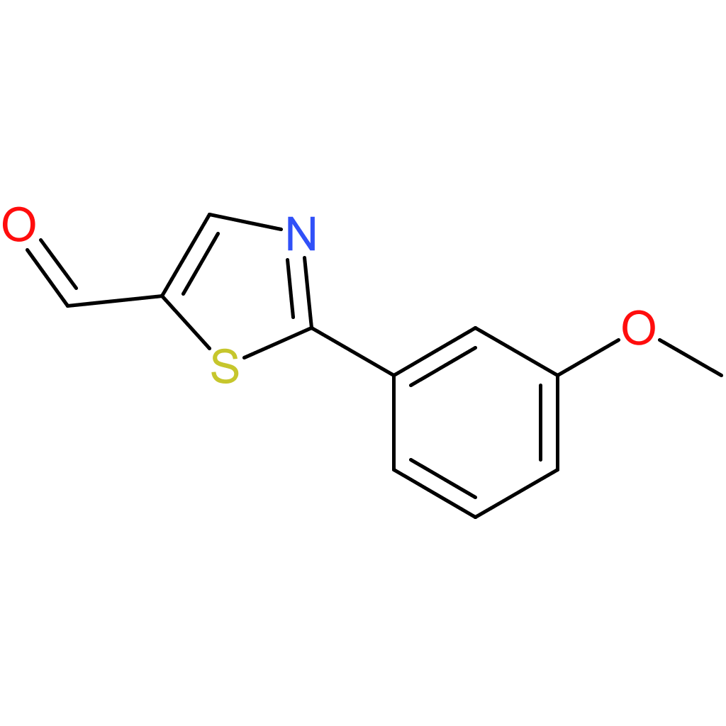 2-(3-methoxyphenyl)thiazole-5-carbaldehyde