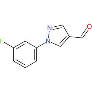 1-(3-fluorophenyl)-1H-pyrazole-4-carbaldehyde