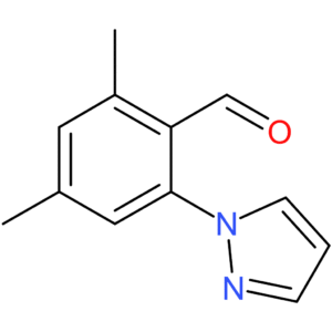 2,4-dimethyl-6-(1H-pyrazol-1-yl)benzaldehyde
