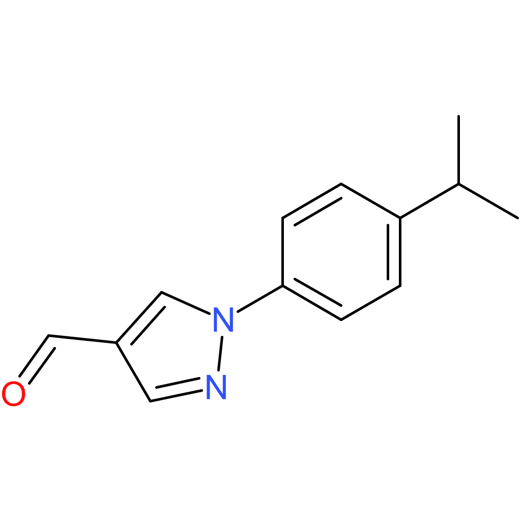 1-(4-isopropylphenyl)-1H-pyrazole-4-carbaldehyde