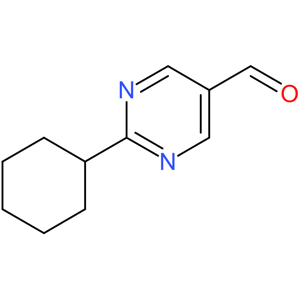 2-cyclohexylpyrimidine-5-carbaldehyde