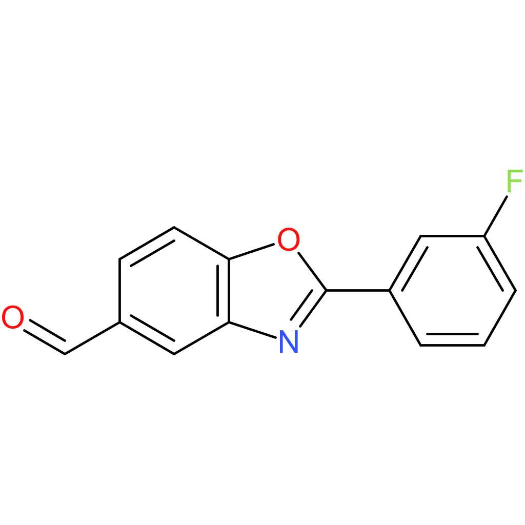2-(3-fluorophenyl)benzo[d]oxazole-5-carbaldehyde