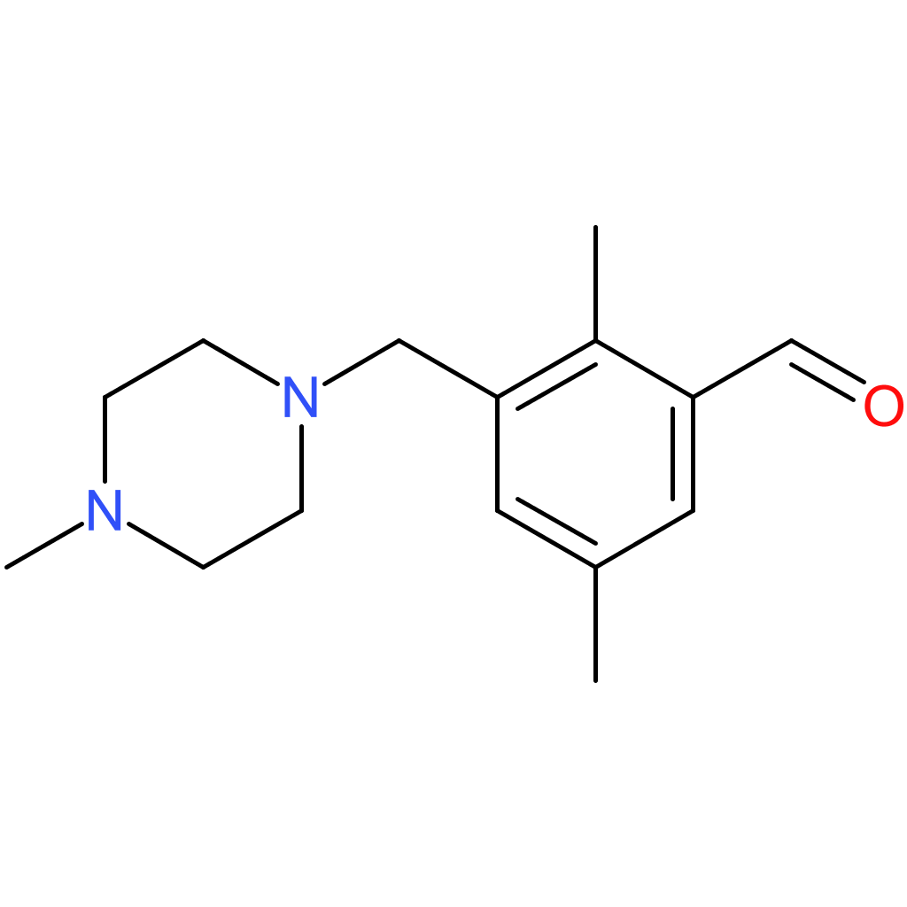 2,5-dimethyl-3-((4-methylpiperazin-1-yl)methyl)benzaldehyde