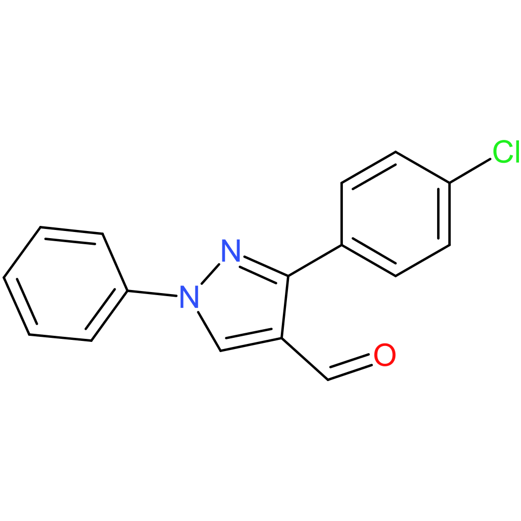 3-(4-chlorophenyl)-1-phenyl-1H-pyrazole-4-carbaldehyde