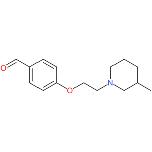 4-(2-(3-methylpiperidin-1-yl)ethoxy)benzaldehyde