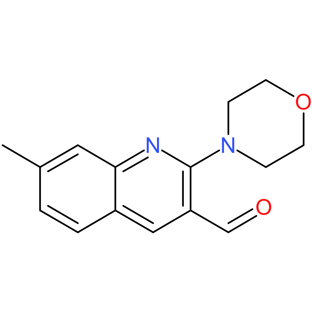 7-methyl-2-morpholinoquinoline-3-carbaldehyde