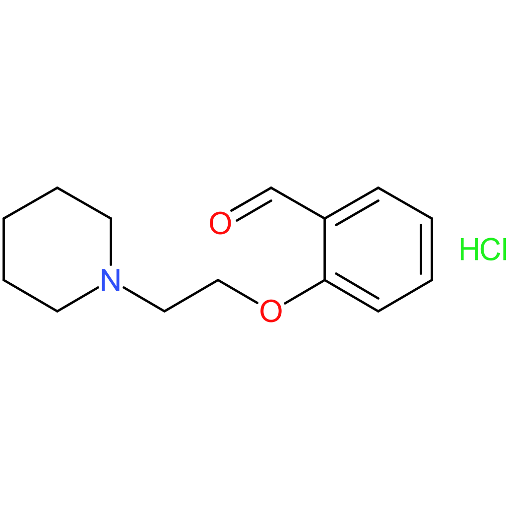 2-(2-(piperidin-1-yl)ethoxy)benzaldehyde hydrochloride