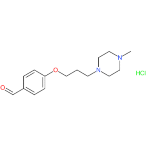 4-(3-(4-methylpiperazin-1-yl)propoxy)benzaldehyde hydrochloride
