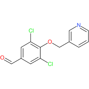 3,5-dichloro-4-(pyridin-3-ylmethoxy)benzaldehyde