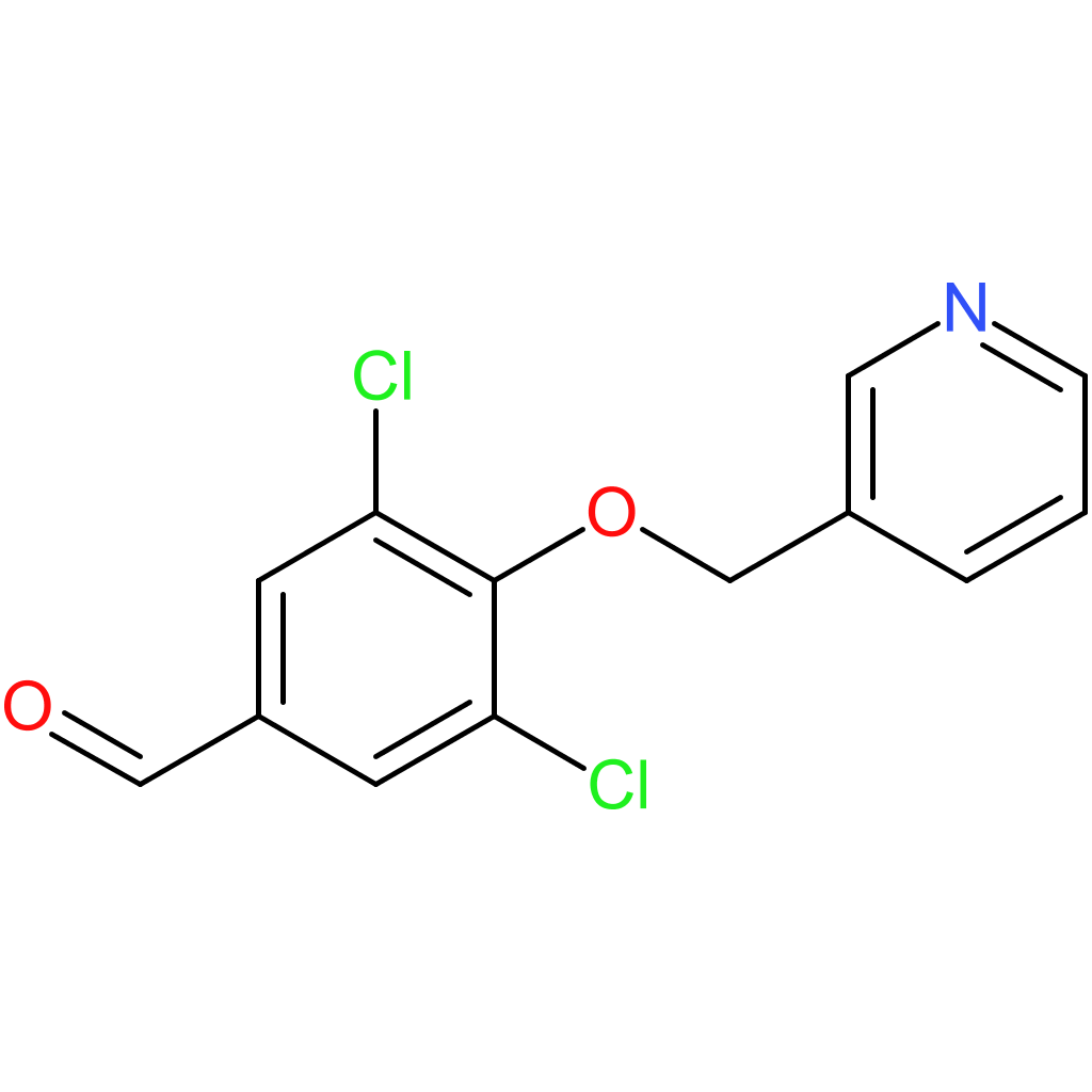 3,5-dichloro-4-(pyridin-3-ylmethoxy)benzaldehyde