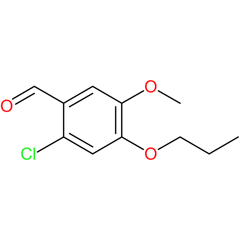 2-chloro-5-methoxy-4-propoxybenzaldehyde