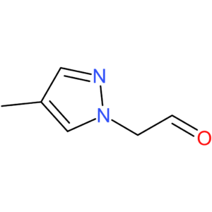 2-(4-methyl-1H-pyrazol-1-yl)acetaldehyde