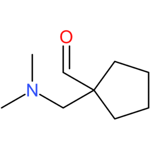 1-((dimethylamino)methyl)cyclopentane-1-carbaldehyde