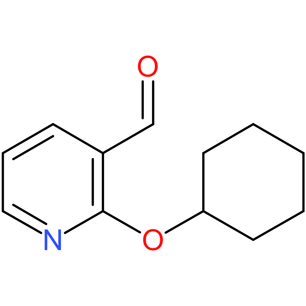 2-(cyclohexyloxy)nicotinaldehyde