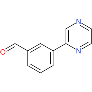 3-(pyrazin-2-yl)benzaldehyde