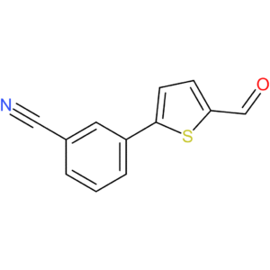 3-(5-formylthiophen-2-yl)benzonitrile