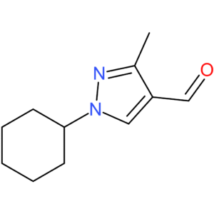 1-cyclohexyl-3-methyl-1H-pyrazole-4-carbaldehyde