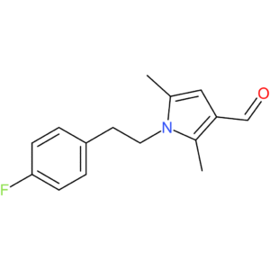 1-(4-fluorophenethyl)-2,5-dimethyl-1H-pyrrole-3-carbaldehyde