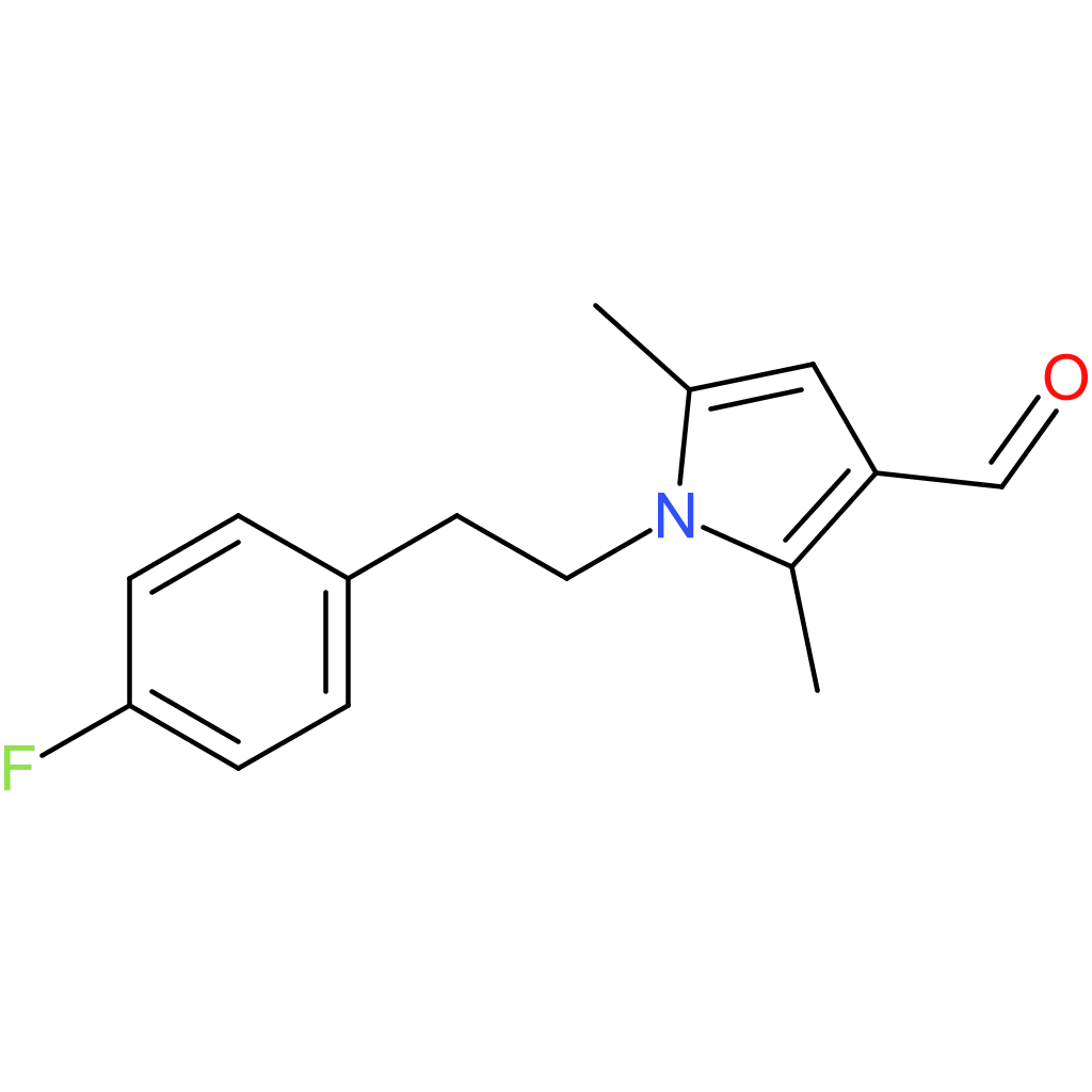 1-(4-fluorophenethyl)-2,5-dimethyl-1H-pyrrole-3-carbaldehyde