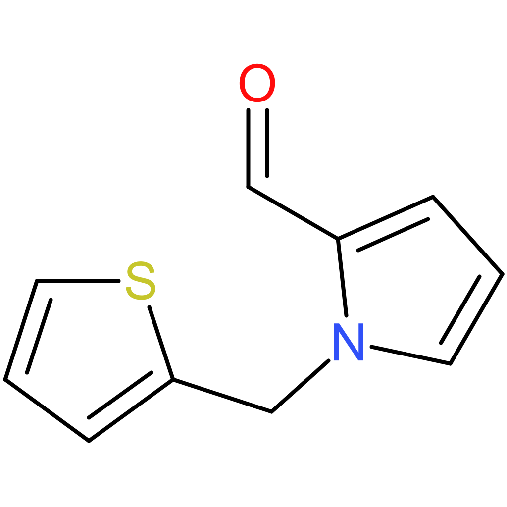 1-(thiophen-2-ylmethyl)-1H-pyrrole-2-carbaldehyde