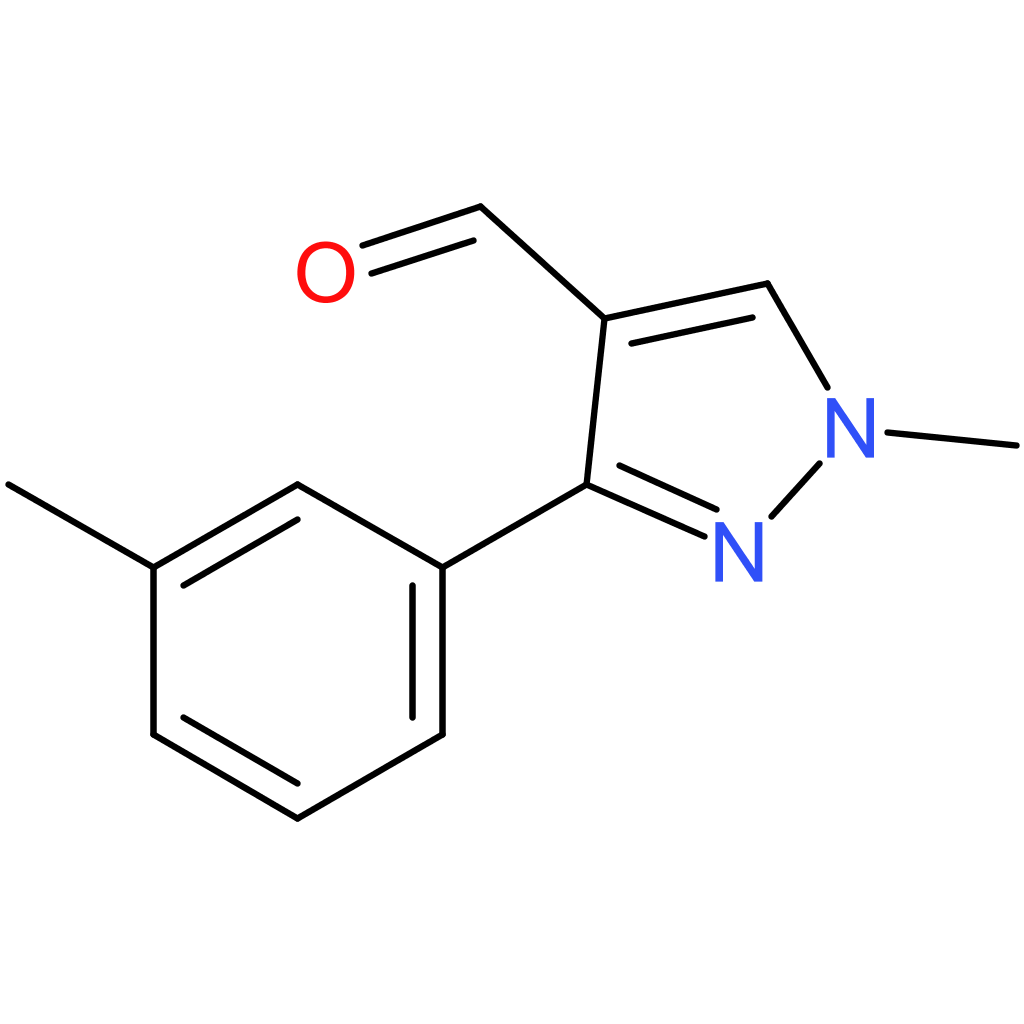 1-methyl-3-(m-tolyl)-1H-pyrazole-4-carbaldehyde