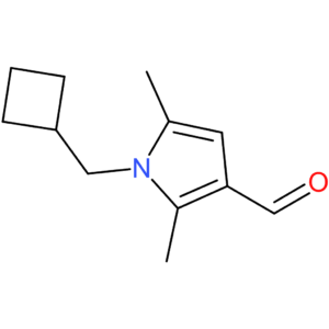 1-(cyclobutylmethyl)-2,5-dimethyl-1H-pyrrole-3-carbaldehyde