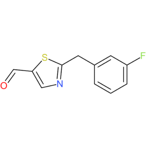 2-(3-fluorobenzyl)thiazole-5-carbaldehyde