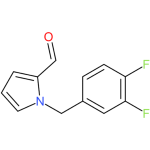 1-(3,4-difluorobenzyl)-1H-pyrrole-2-carbaldehyde