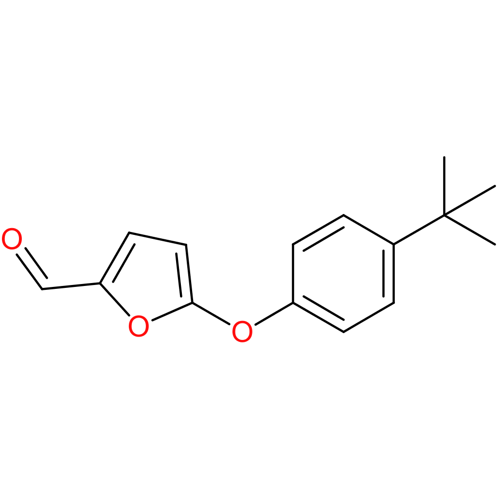 5-(4-(tert-butyl)phenoxy)furan-2-carbaldehyde