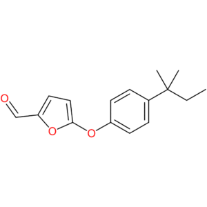 5-(4-(tert-pentyl)phenoxy)furan-2-carbaldehyde