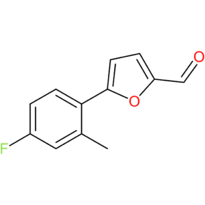 5-(4-fluoro-2-methylphenyl)furan-2-carbaldehyde