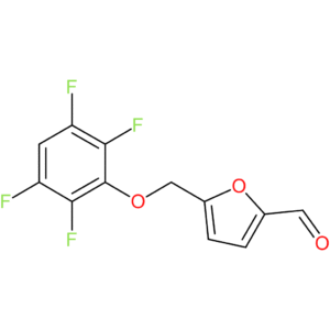 5-((2,3,5,6-tetrafluorophenoxy)methyl)furan-2-carbaldehyde