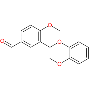 4-methoxy-3-((2-methoxyphenoxy)methyl)benzaldehyde