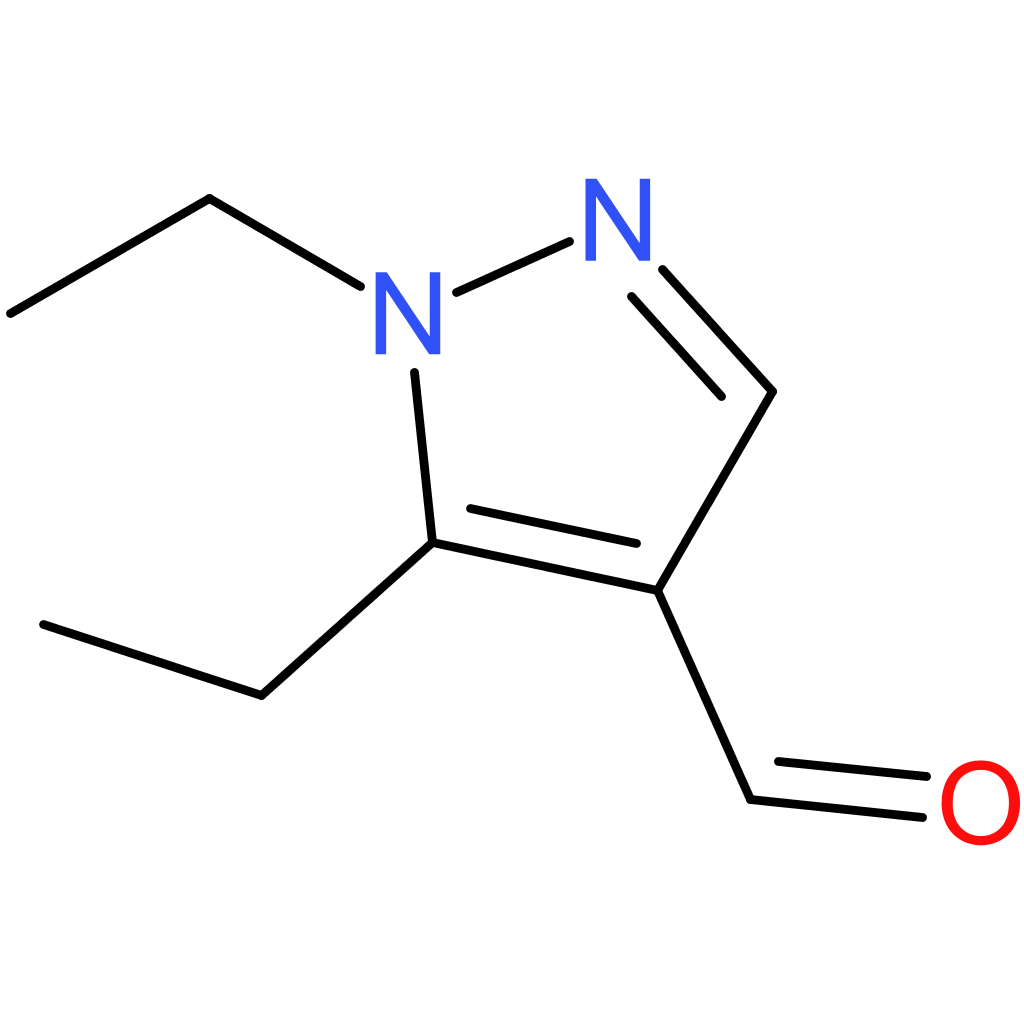 1,5-diethyl-1H-pyrazole-4-carbaldehyde