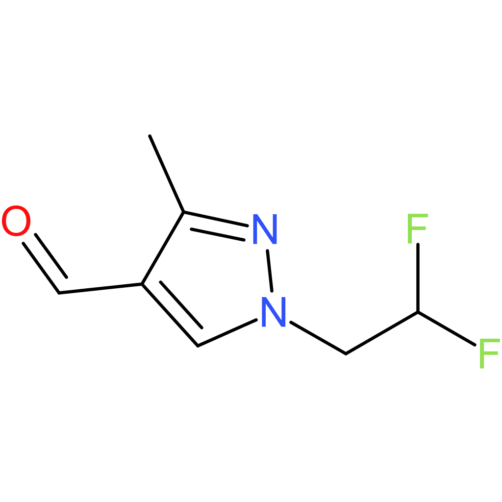 1-(2,2-difluoroethyl)-3-methyl-1H-pyrazole-4-carbaldehyde