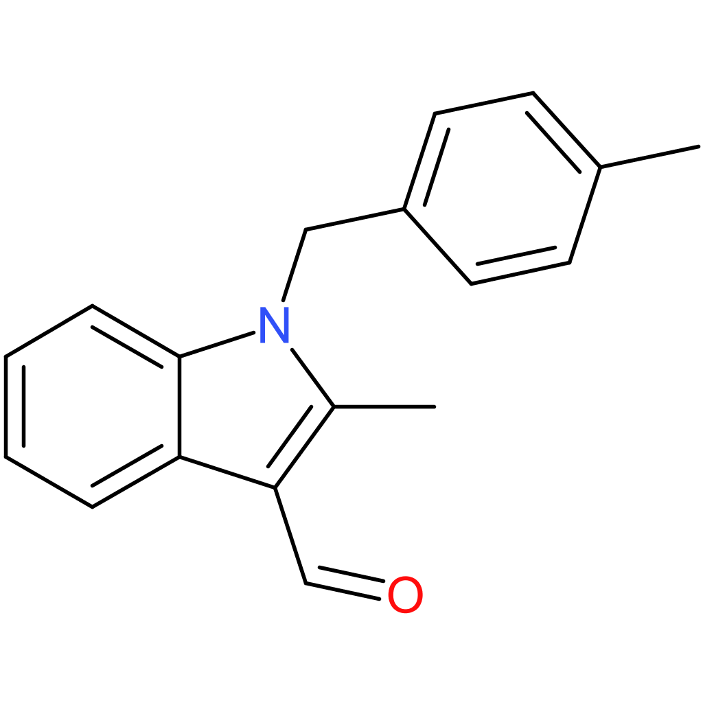 2-methyl-1-(4-methylbenzyl)-1H-indole-3-carbaldehyde