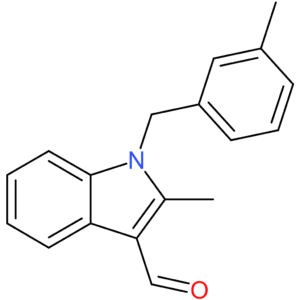 2-methyl-1-(3-methylbenzyl)-1H-indole-3-carbaldehyde