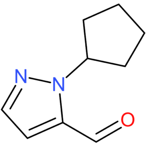 1-cyclopentyl-1H-pyrazole-5-carbaldehyde