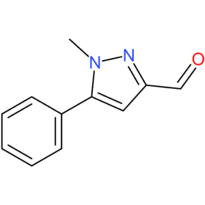 1-methyl-5-phenyl-1H-pyrazole-3-carbaldehyde