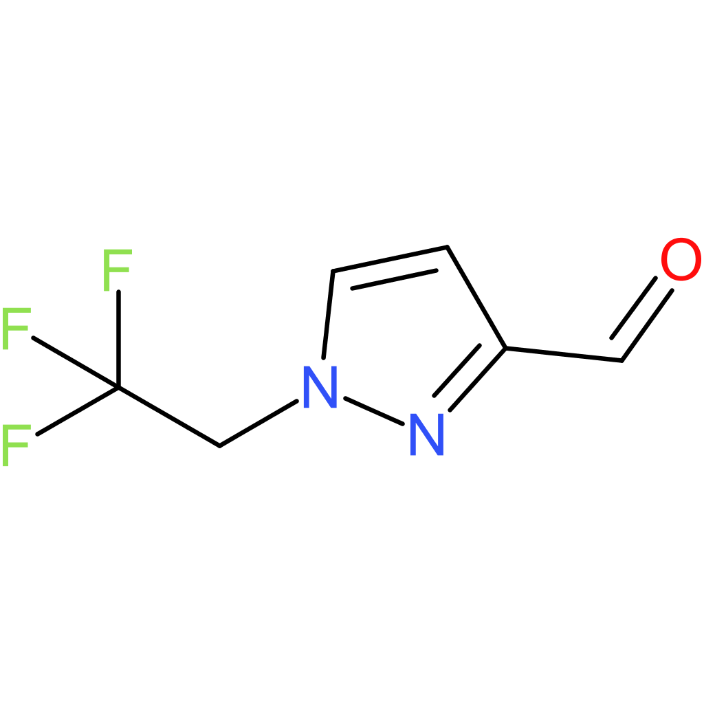 1-(2,2,2-trifluoroethyl)-1H-pyrazole-3-carbaldehyde