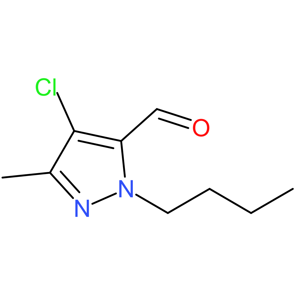 1-butyl-4-chloro-3-methyl-1H-pyrazole-5-carbaldehyde