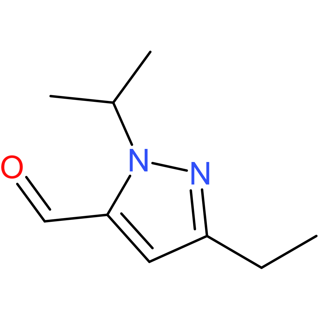 3-ethyl-1-isopropyl-1H-pyrazole-5-carbaldehyde